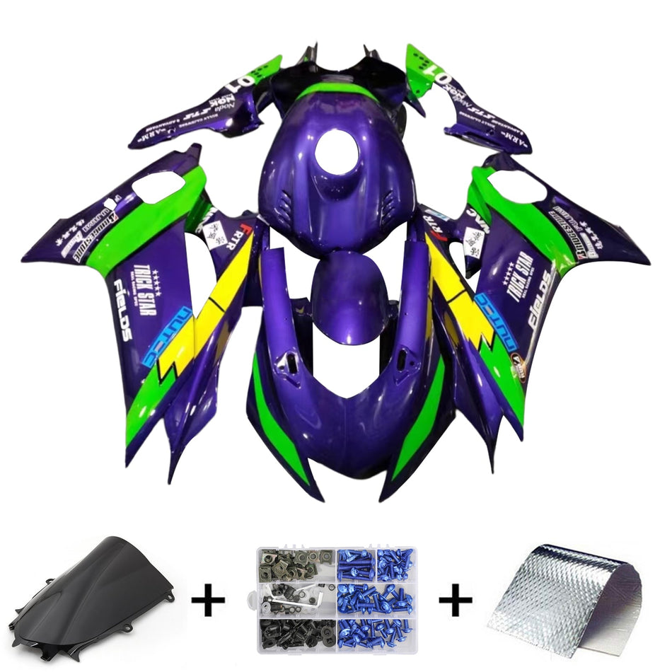 Yamaha YZF-R6 2017-2023 Verkleidungsset, Karosserie, Kunststoff, ABS