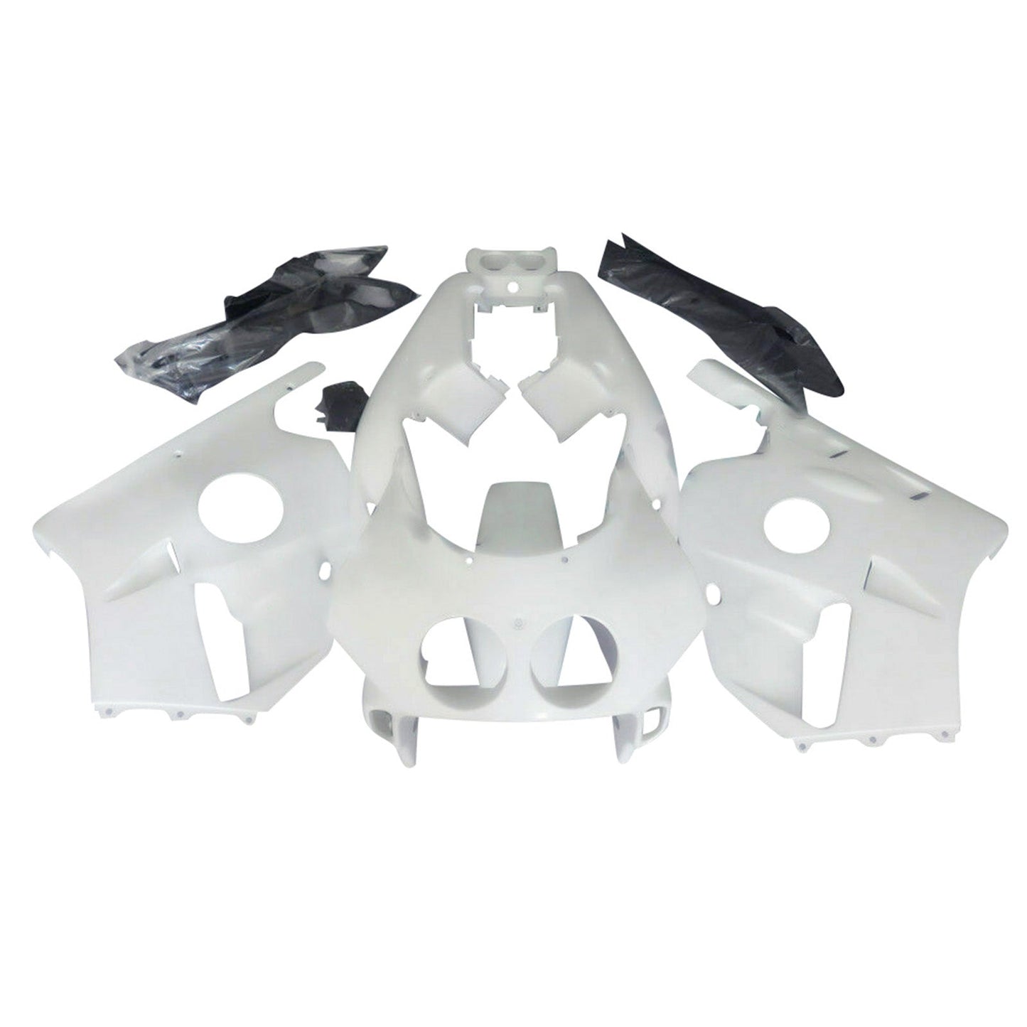 Amotopart Honda CBR250RR MC22 1990-1998 Verziehung Injektion unbemalt