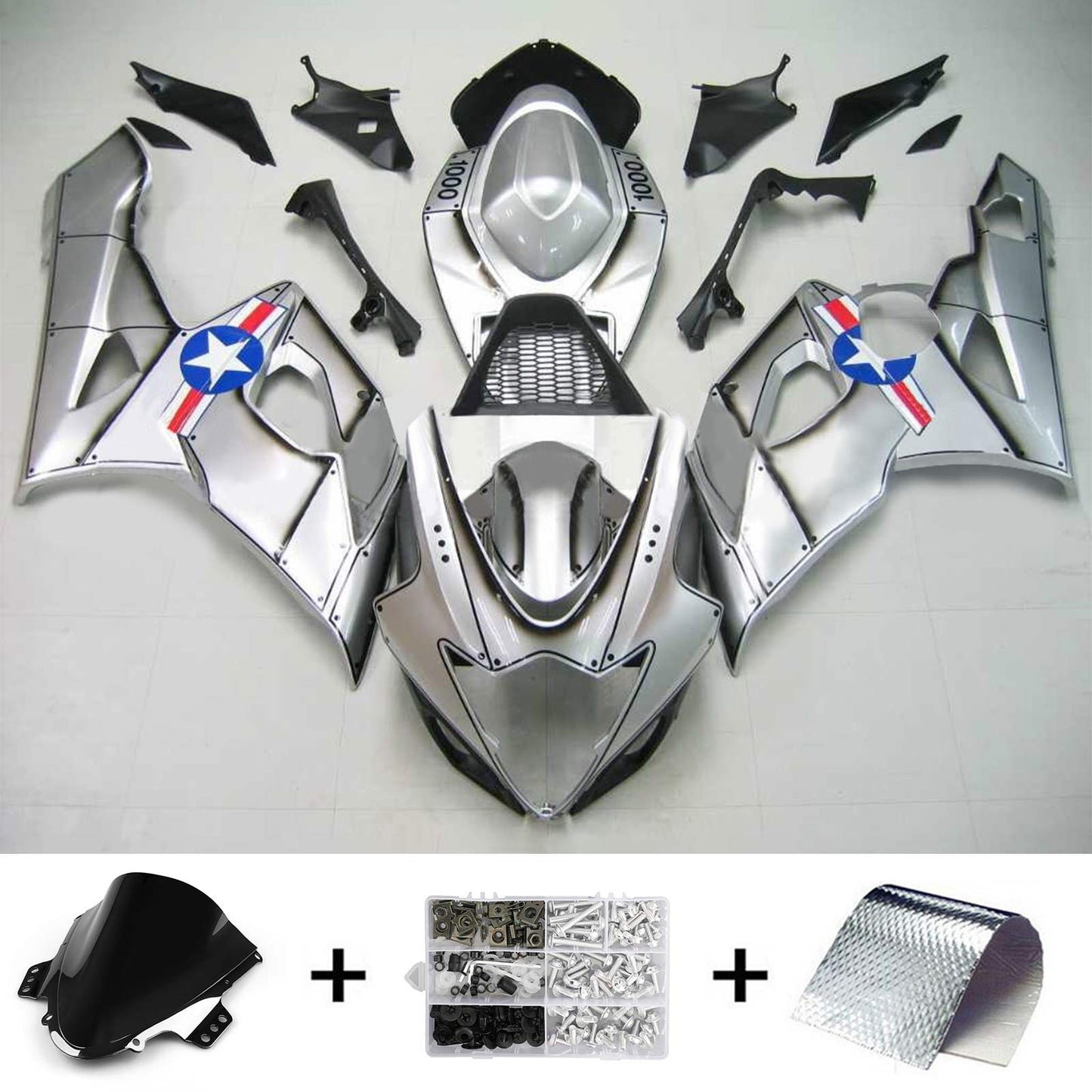 Amotopart Suzuki GSXR1000 2005-2006
 Verkleidungskit