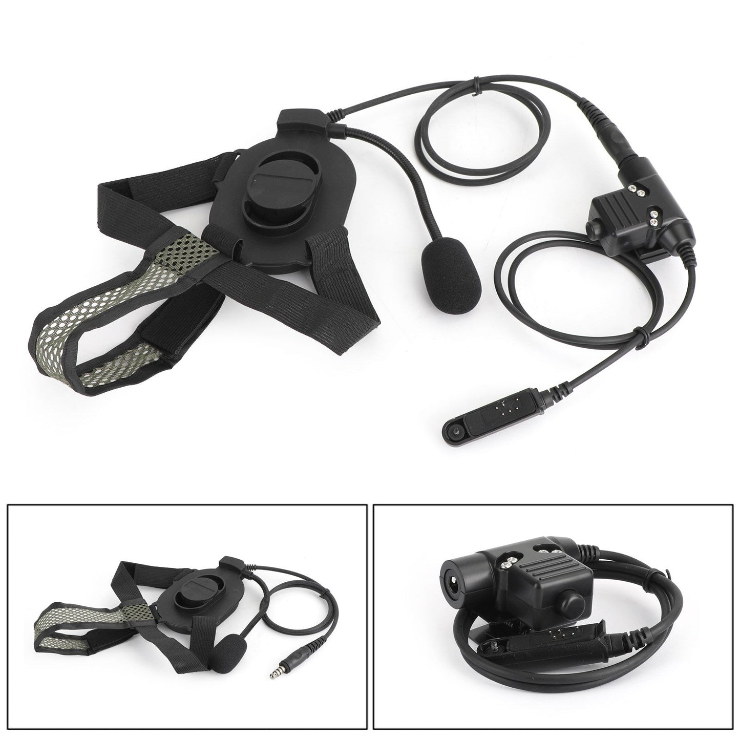 Koppbügelmikrofon-Passend für Baofeng BF-A58 BF9700 BF-S56 BF-UV9RPLUS