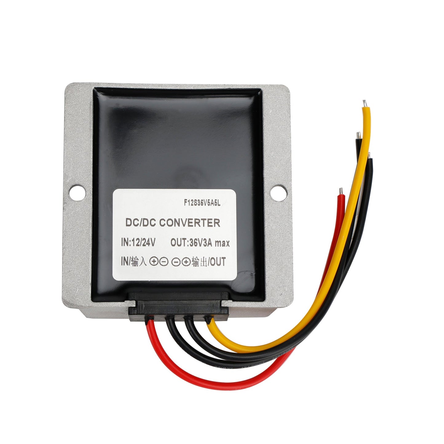 DC-DC 12/24V-36V 3A 108W Step Up Auto Netzteil Konverter Regler Wasserdicht