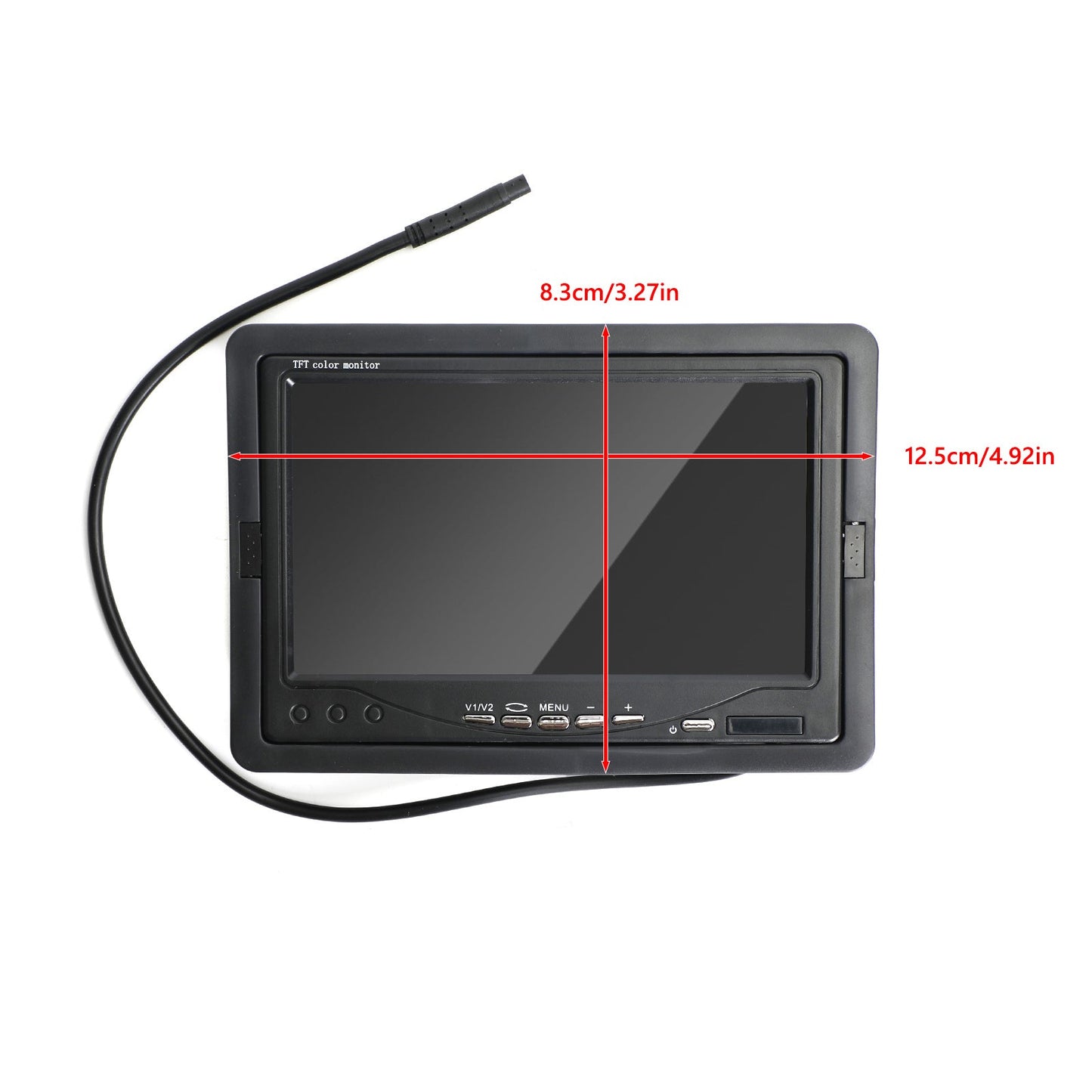 Caméra de recul IR sans fil + Kit de recul de caméra de recul de voiture de moniteur LCD HD 7 "