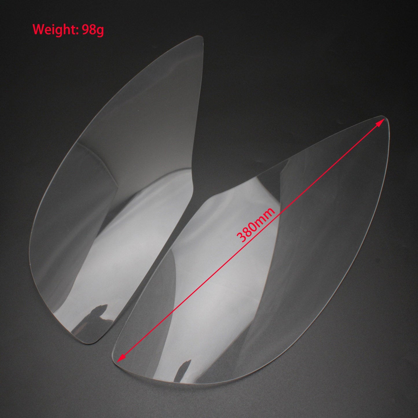 Couvercle anti-poussière pour lentille de phare avant pour Suzuki Burgman 650 2015-2020 générique