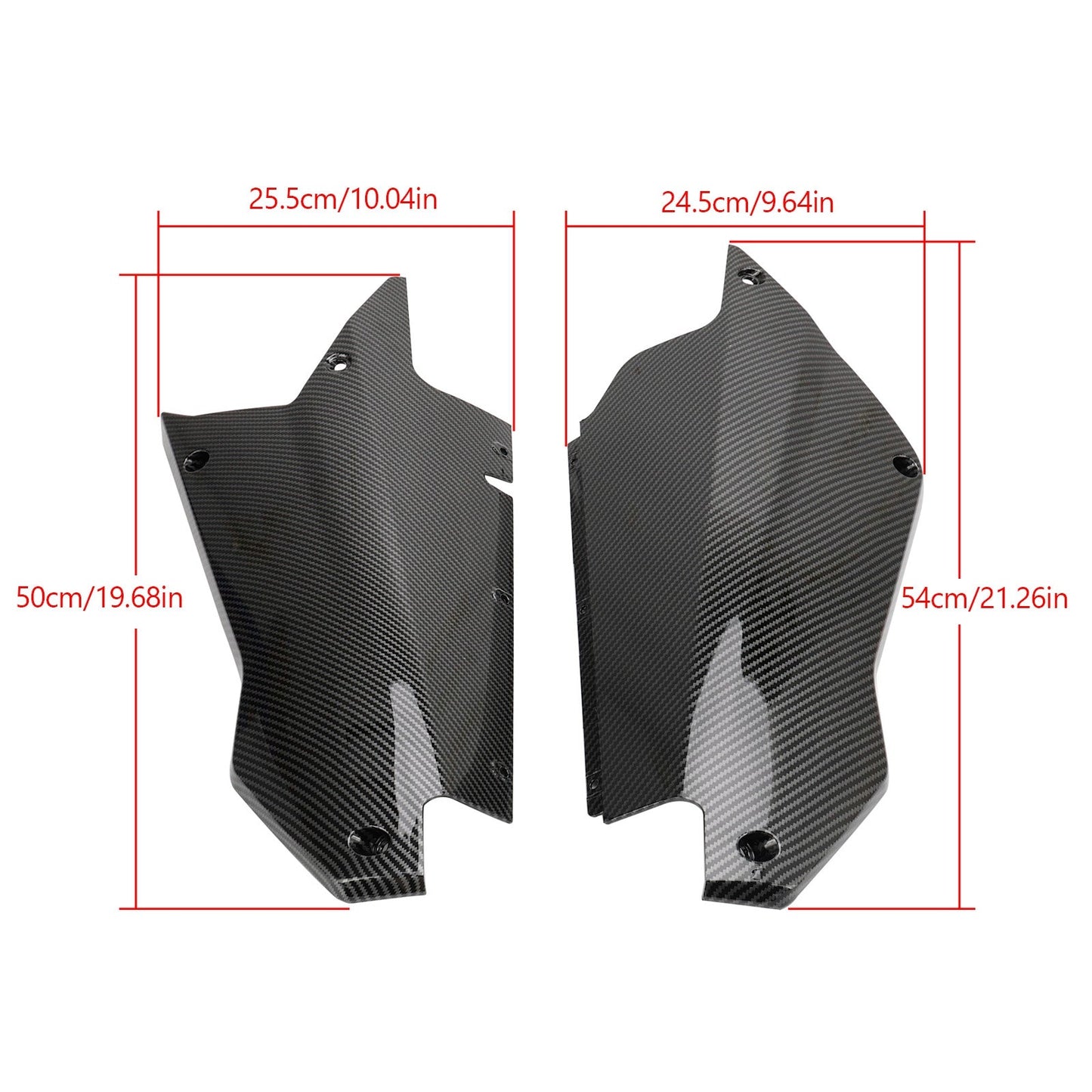 Aprilia RS 660 2020-2022 Carbon Motor Untere Bauchwanne Panels Schutzverkleidung