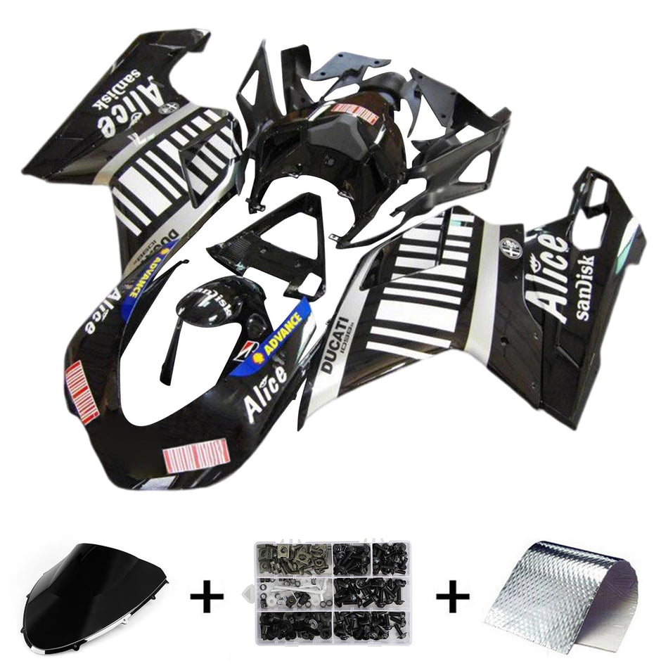 Verkleidungsset für Ducati 1098 1198 848 2007–2011, Karosserie, ABS