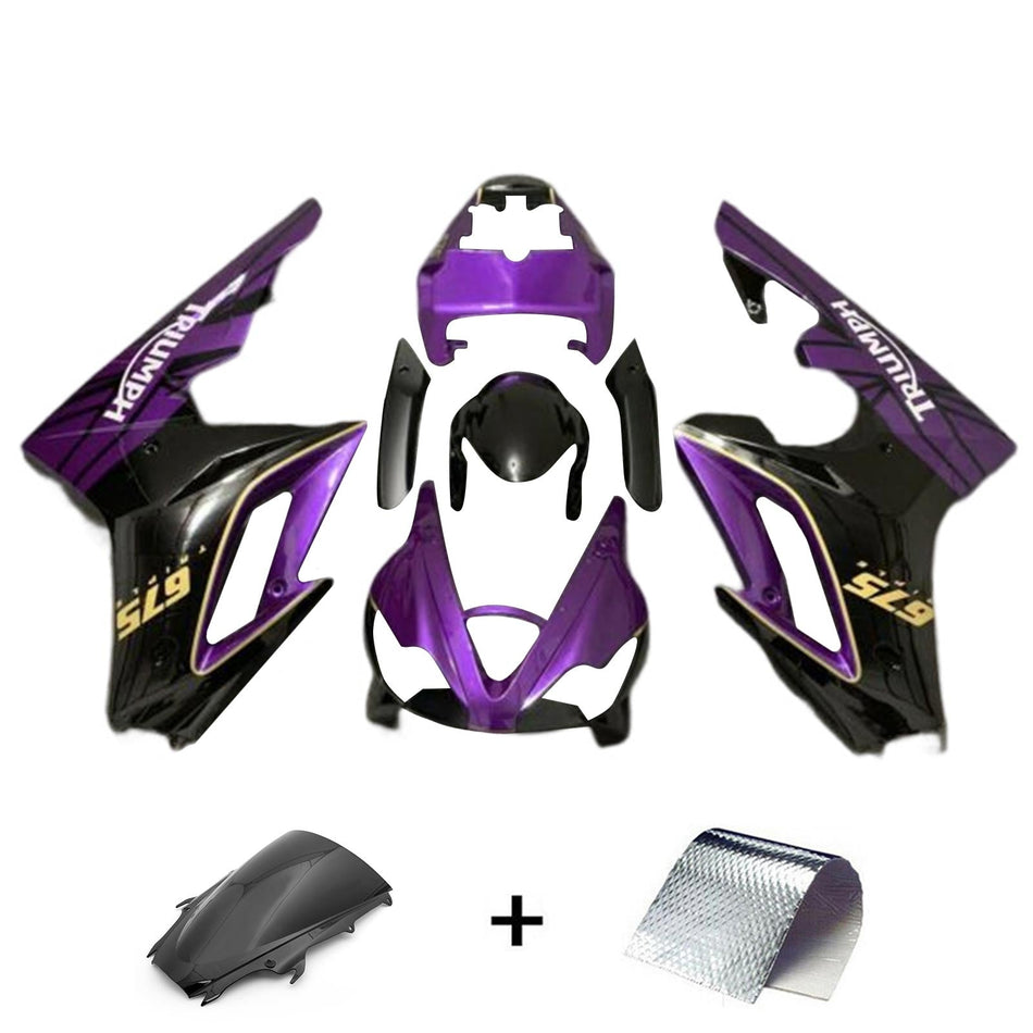 Amotopart Triumph Daytona 675 2009–2012 Verkleidungsset, Karosserie, Kunststoff, ABS