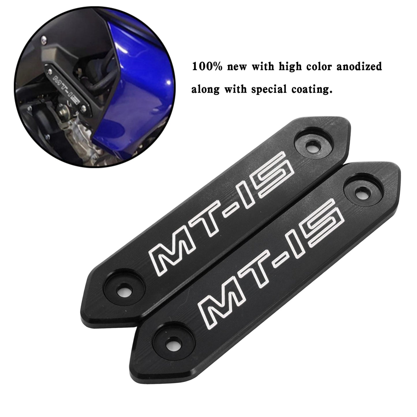 Aluminiumlegierung Accessoires Körperschutz für Yamaha MT 15 MT-15 MT15 2018-2020 Generic