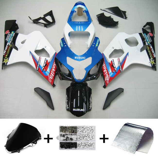 Amotopart Suzuki GSXR 600/750 2004-2005 Verkleidungskit Karosserie Plastik