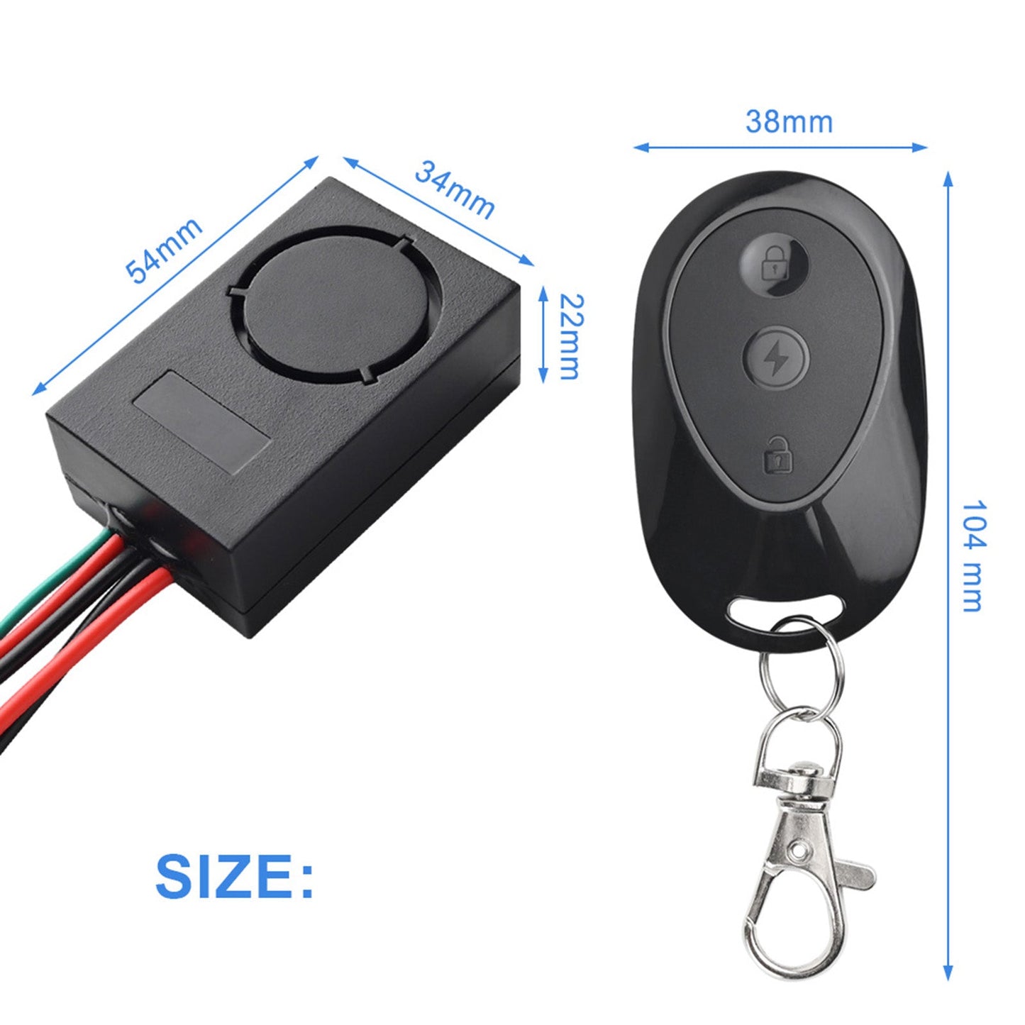Elektrischer Roller-Anti-Diebstahl-Alarm für Xiaomi M365/Max G30 Scooter geeignet