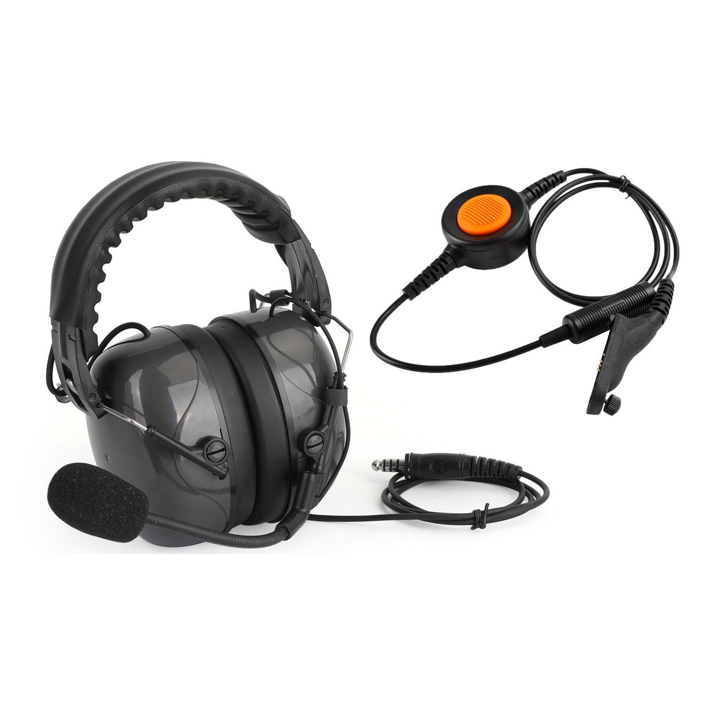 C5 Einstellbares Headset mit Ger?uschunterdrückung, 6-polig, U94 PTT für XiR P8200/P8208/P8260