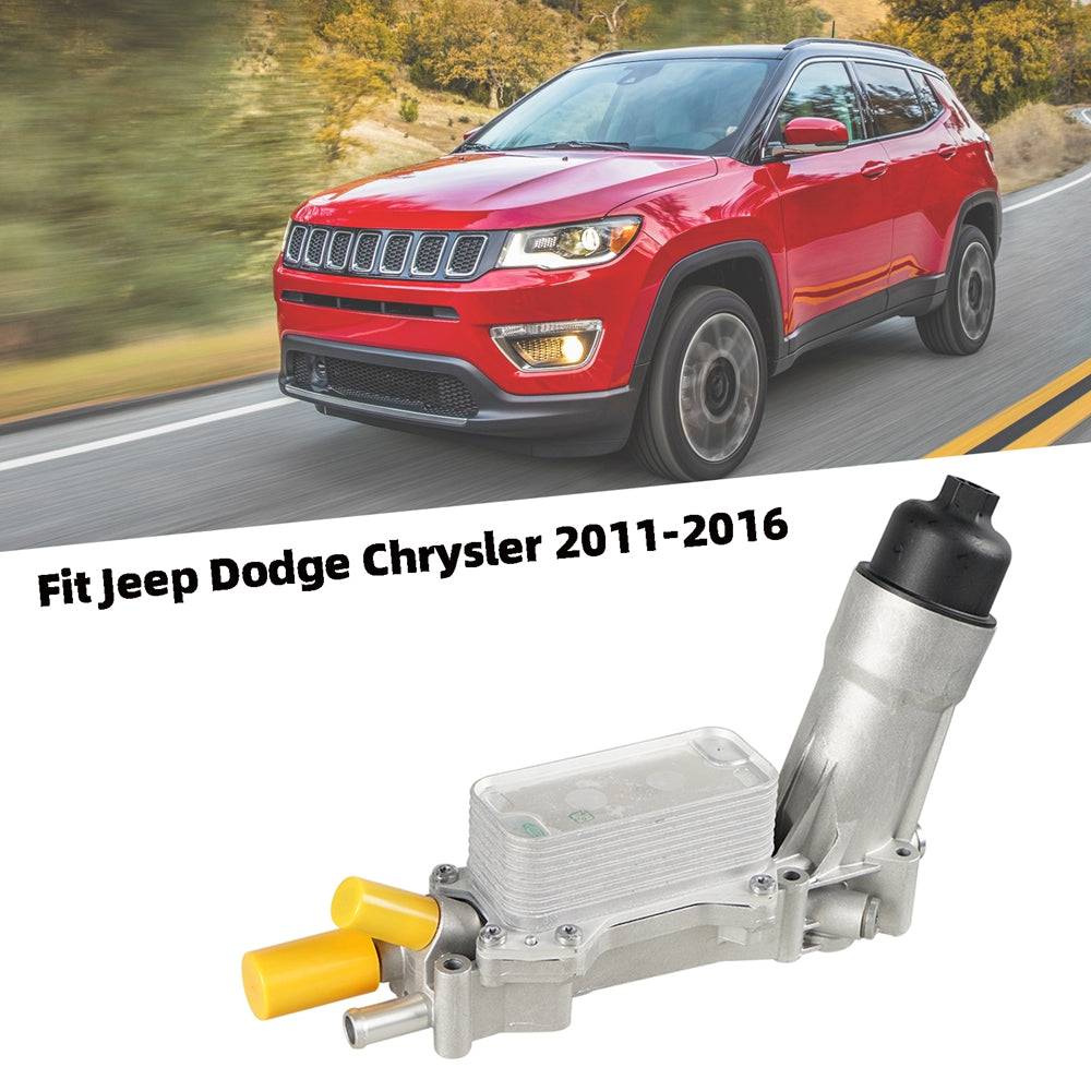 Aluminiumgehäuse Ölfilterbaugruppe 926-876 Fit Jeep Dodge Chrysler 2011-2016 Generika