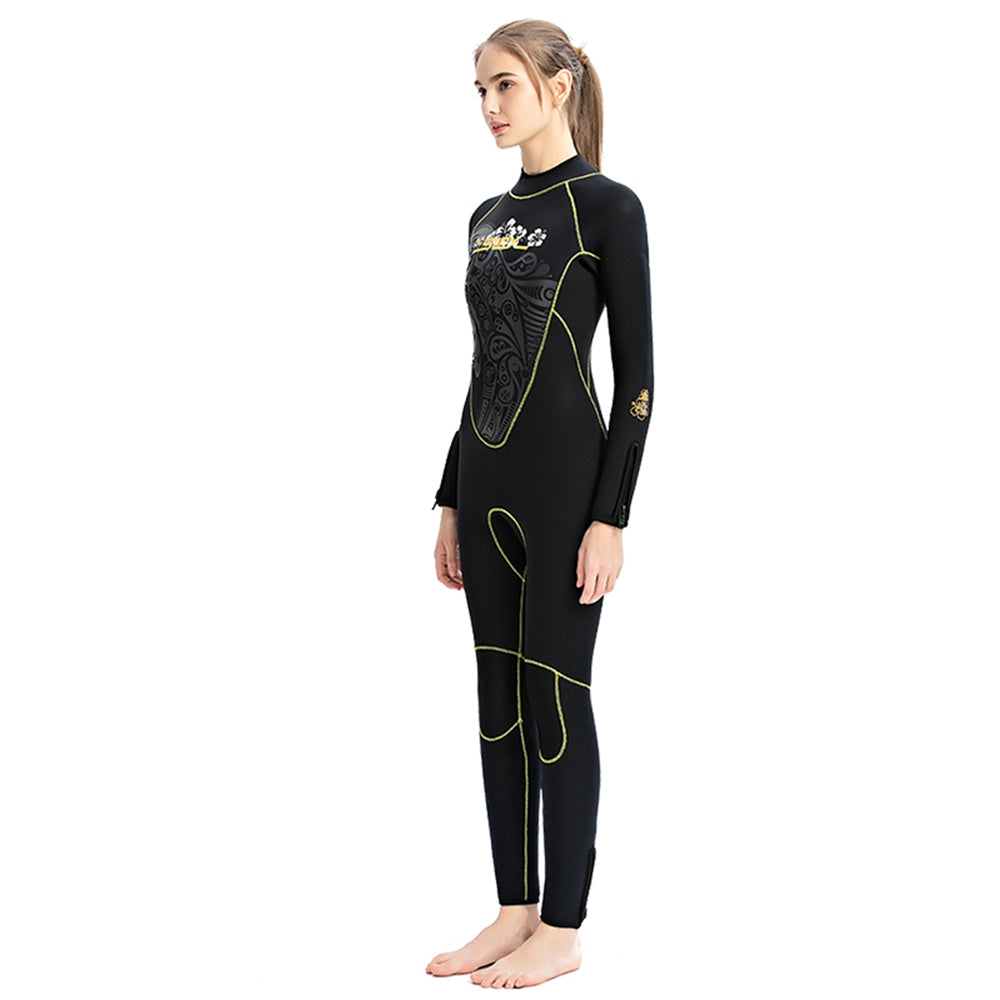 5mm Frauen Neoprenanzug Surfen Tauchanzug Ganzkörper Schnorcheln Triathlon