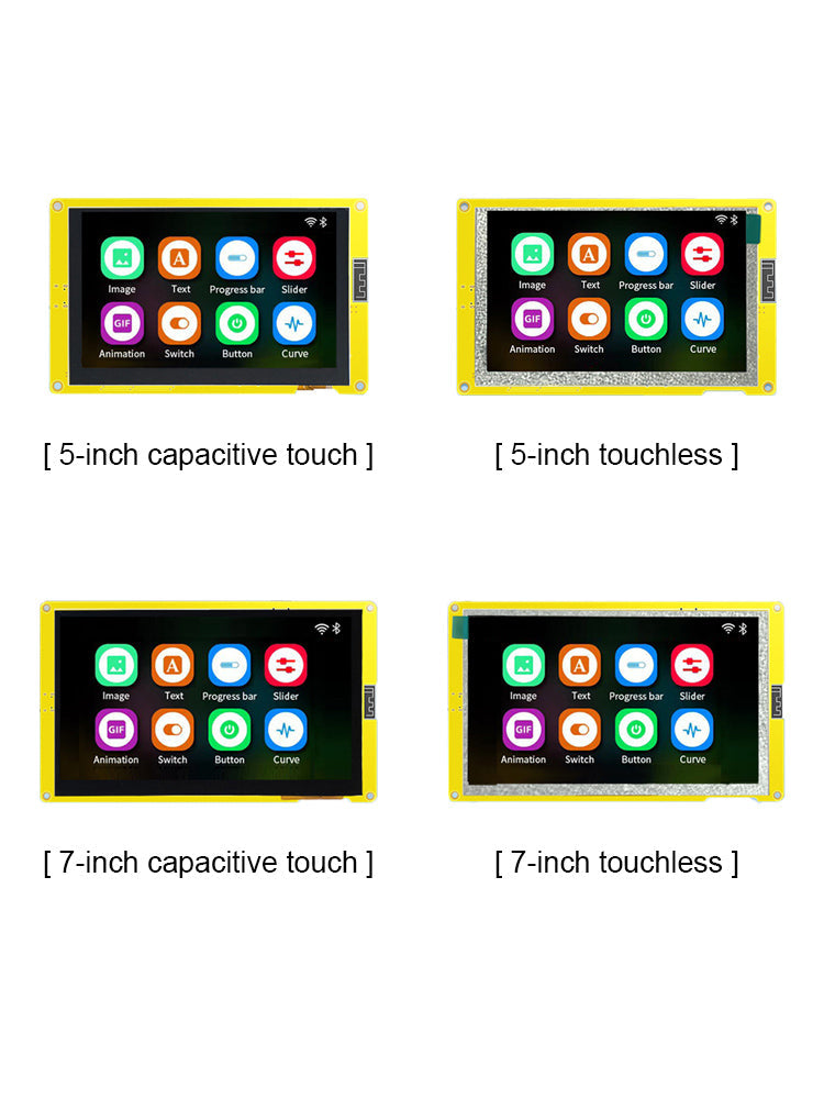 ESP32-S3 Entwicklungsboard 5" 7" LCD kapazitiver Bildschirm Wifi Bluetooth MCU LVGL