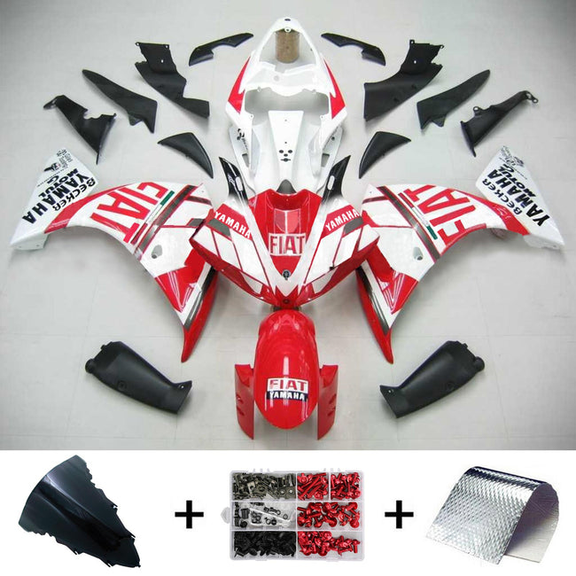 Injektionsverkaufskit Karosserie Kunststoff ABS fit für Yamaha YZF 1000 R1 2009-2011