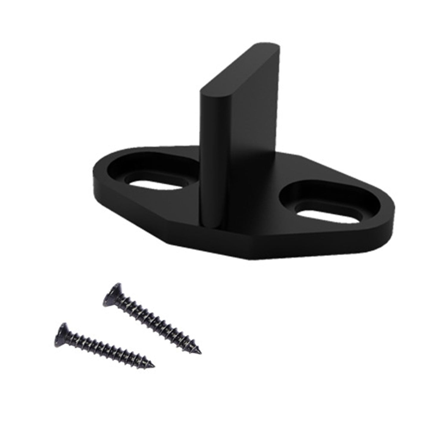 Schwarzes, komfortables, handliches Scheunenschienen-Tür-Bodenführungstür-Hardware-Zubehör