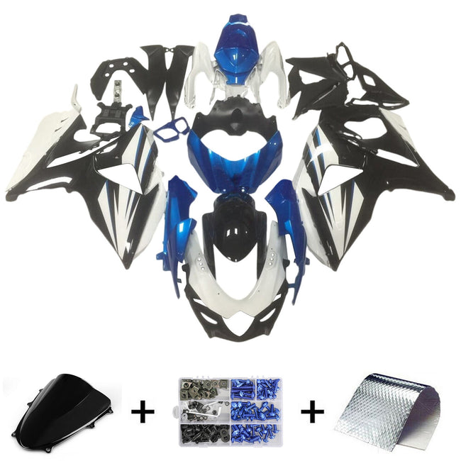 2009–2016 Suzuki GSXR1000 K9 Einspritzverkleidungs-Set, Karosserie, Kunststoff, ABS