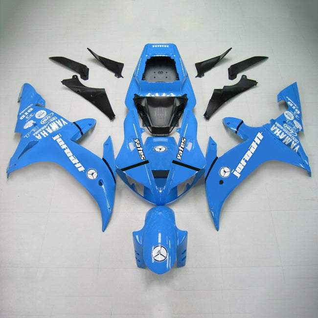 Amotopart Yamaha 2002-2003 YZF 1000 R1 Blue Fearing Kit