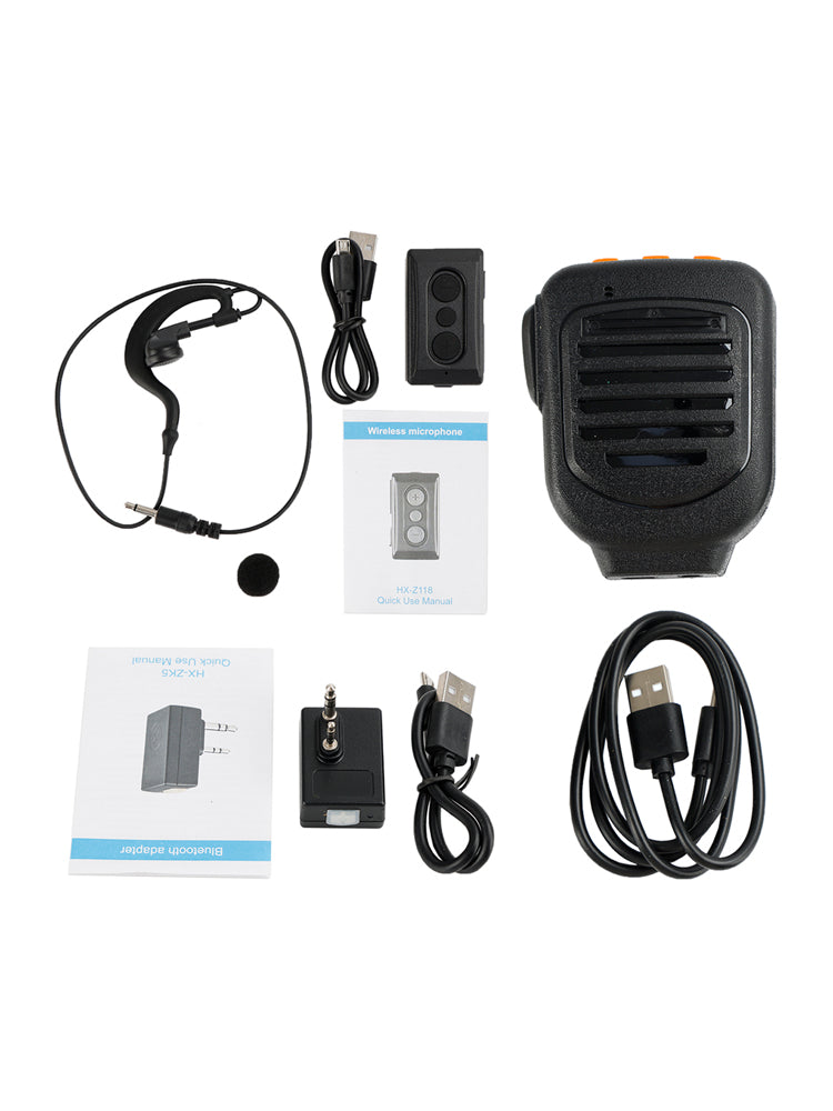Kabelloser Bluetooth-PTT-Controller-Kopfhörer-K-Stecker-Adapter, passend für Zello Work