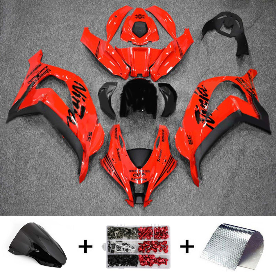 Amotopart Verkleidungsset für Kawasaki ZX10R 2016–2020, Karosserie, Kunststoff, ABS