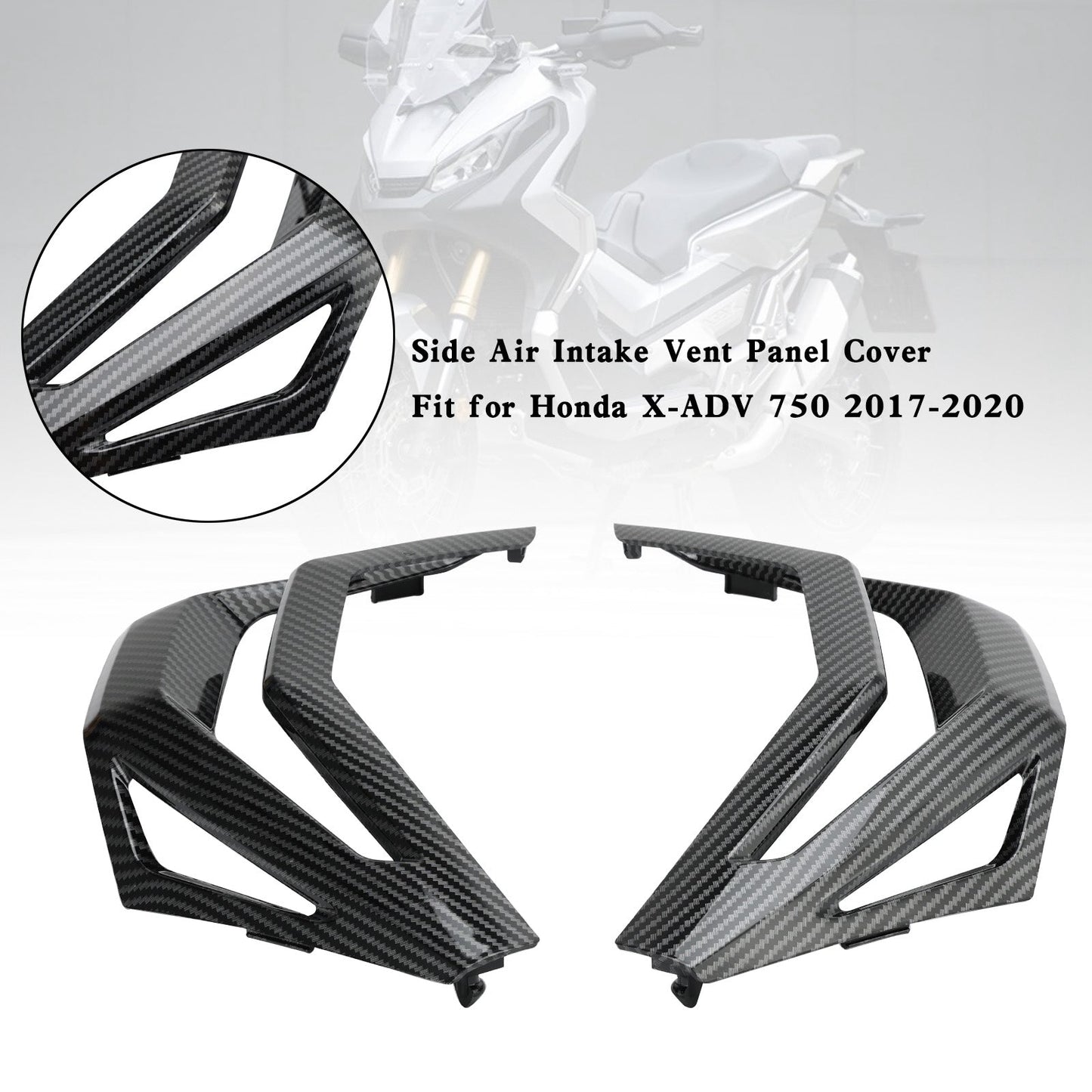 Honda X-ADV 750 XADV 2017-2020 Side Air Intake Vent Panel Cover Fairing Cowl