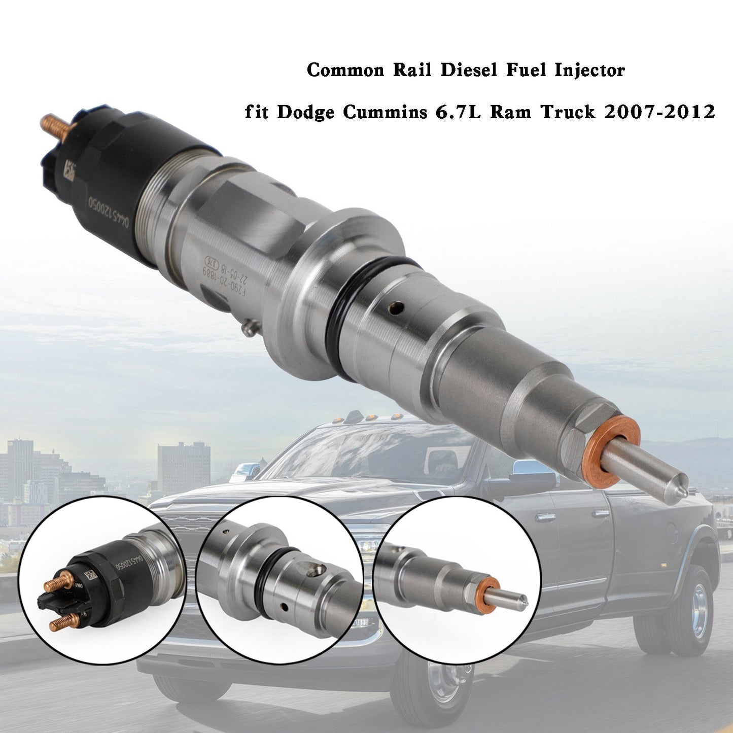 Dodge Cummins 6.7L Ram Truck 2007-2012 1PCS /6PCS Common Rail Diesel Fuel Injector Generic