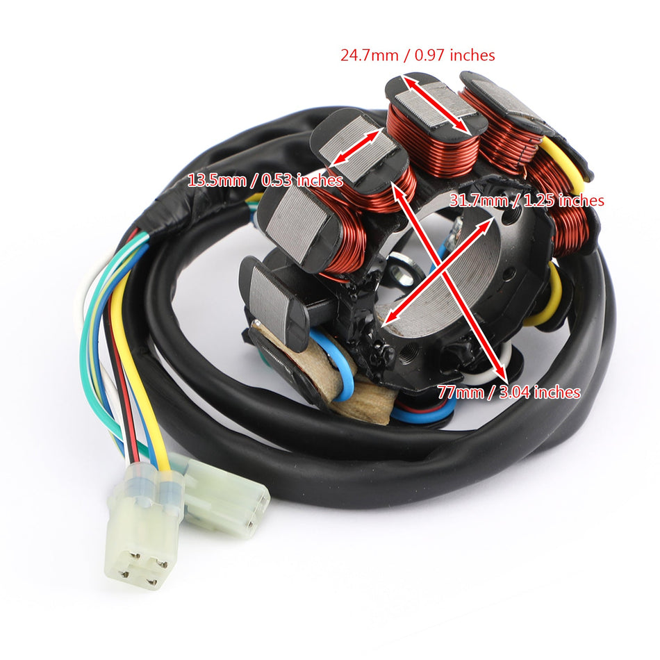 Stator de magnéto de générateur Honda 2005-2017 pour CRF450 CRF 450 x 31120-mey-672 générique