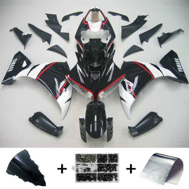 Injektionsverkaufskit Karosserie Kunststoff ABS fit für Yamaha YZF 1000 R1 2009-2011