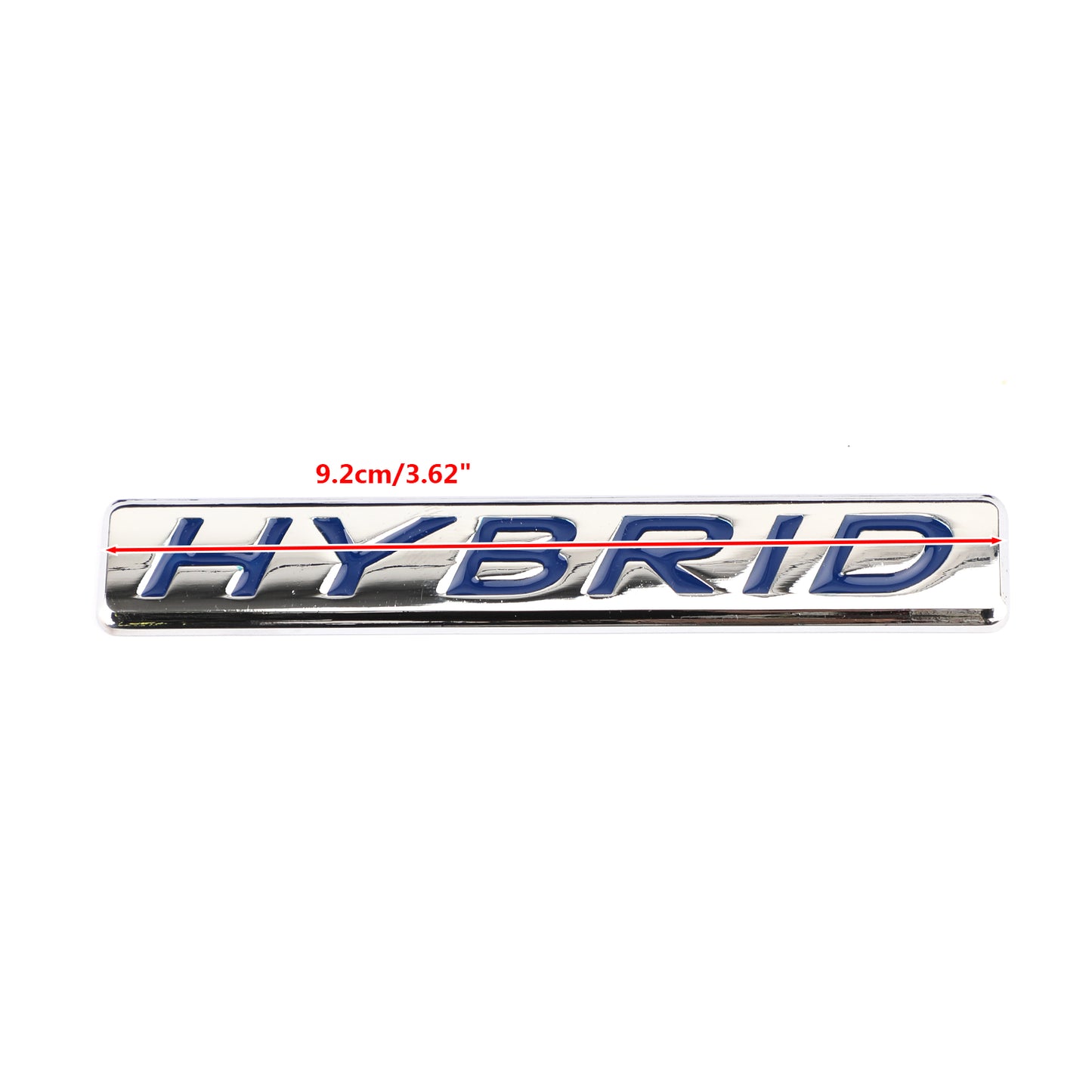 1PC 3D HYBRID mots voiture emblème insigne autocollant métal arrière voiture coffre insigne
