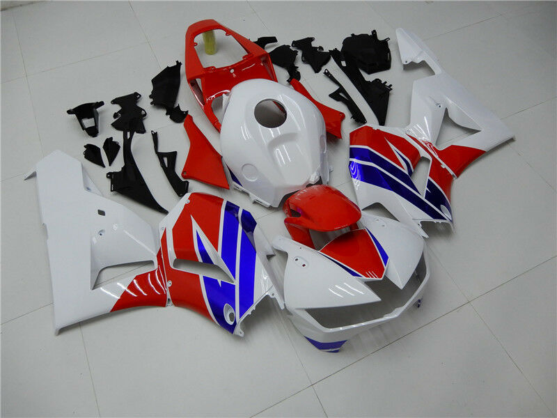 AMOTOPART 2013-2021 CBR600RR Honda carénage blanc kit bleu