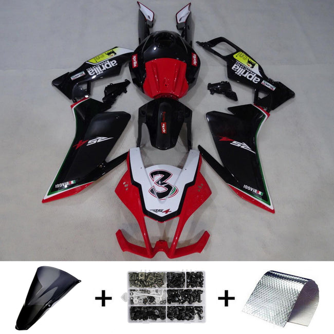 Amotopart Aprilia RS4 RS125 RS50 2012-2016 Kit de carénage Carrosserie