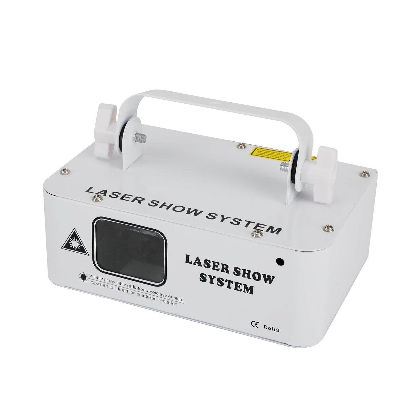 Wei? 500mW DMX RGB LED Laserstrahl Scanner Projektor Party Stage Laserlicht AU