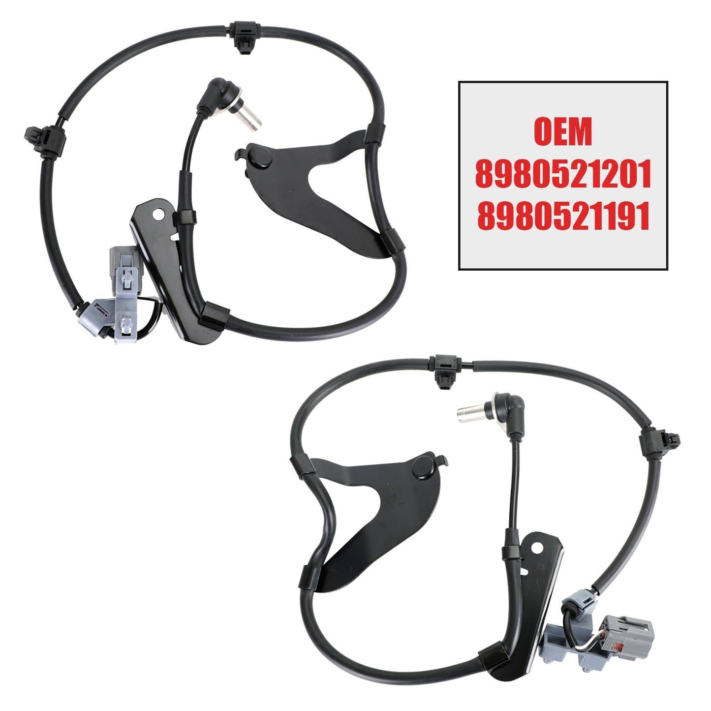 2 × ABS-Raddrehzahlsensor vorne L & R für ISUZU D-Max 2.5 Twin Turbo 2012-2019 Generikum