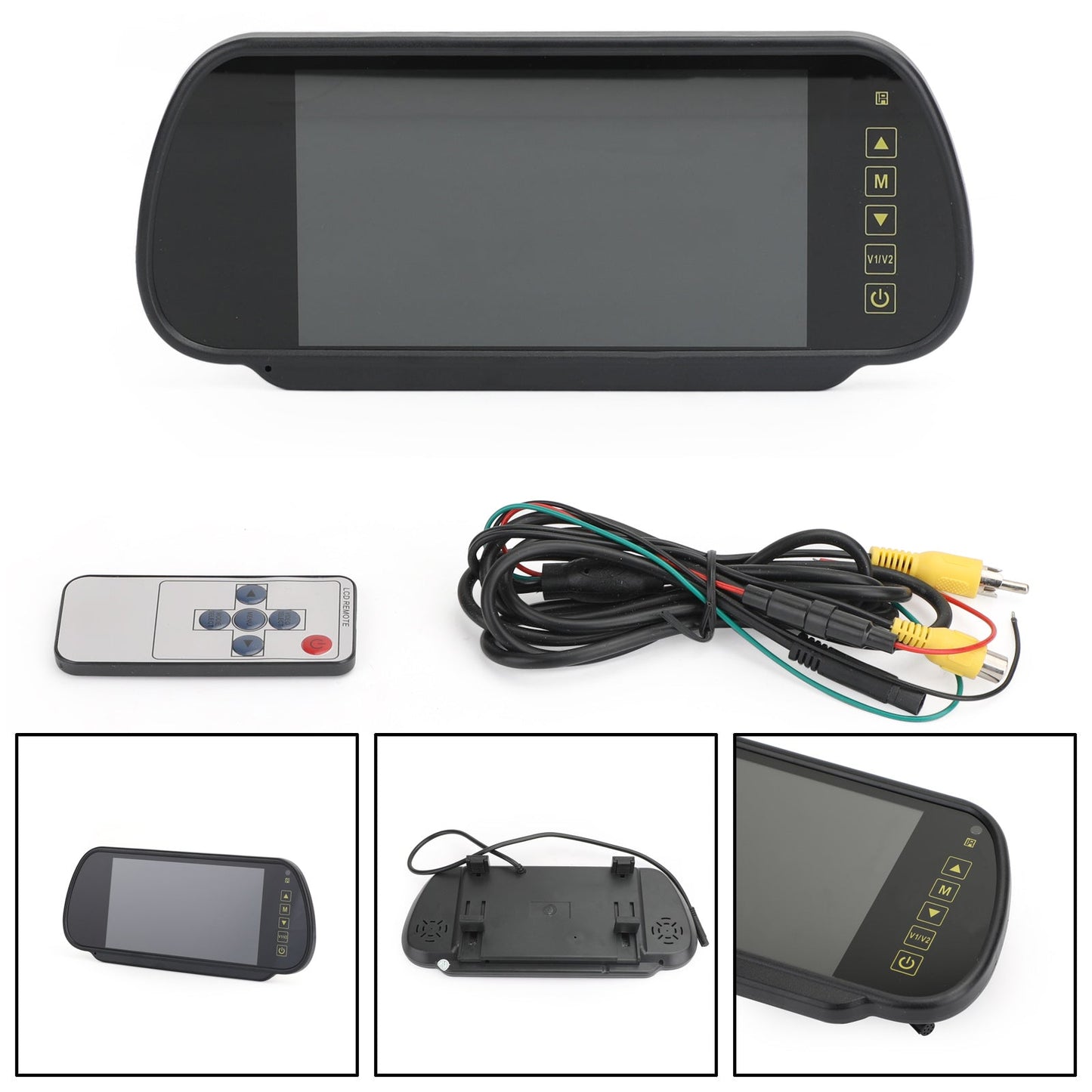 7 "LCD-Auto-Raubahrmonitor-Sensorlinse für Bus-Auto-Rückkamera