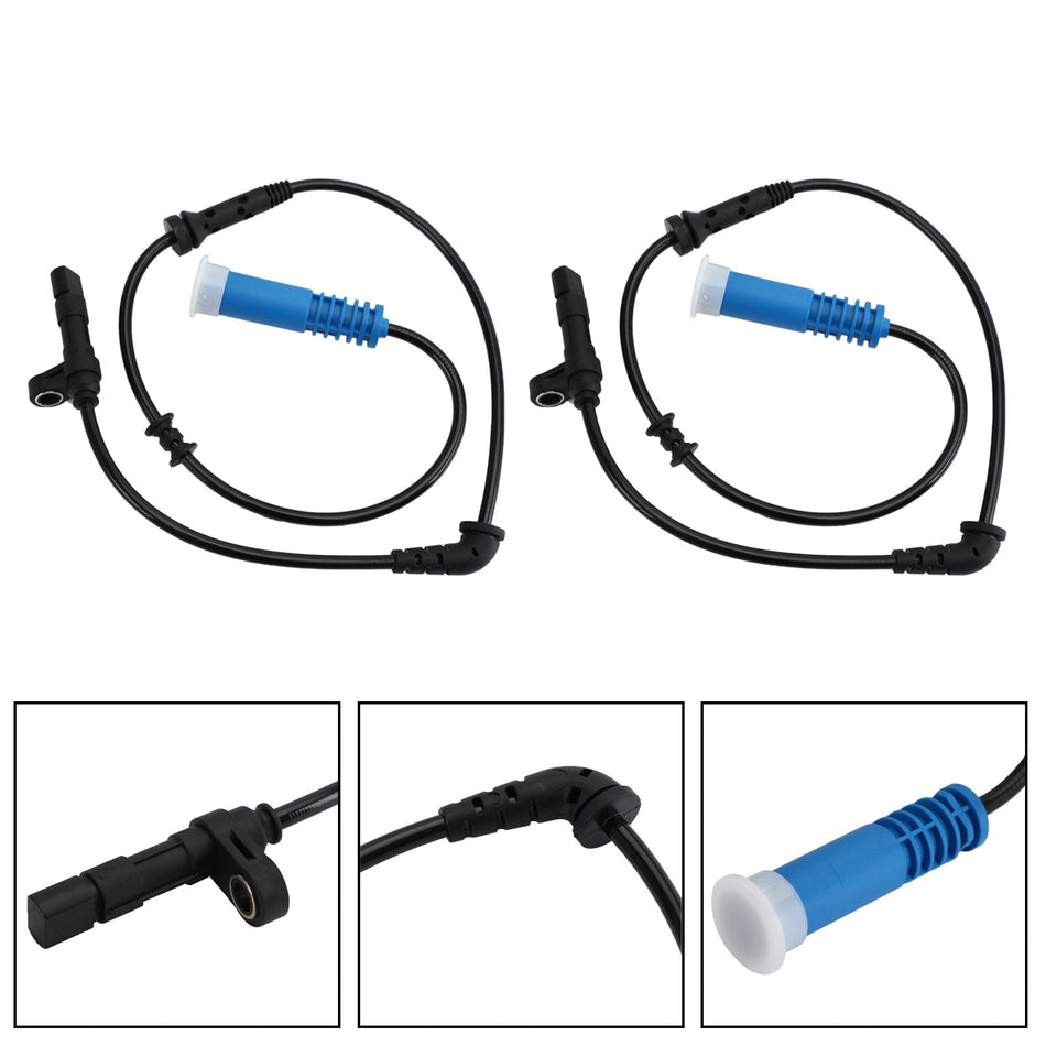 2pcs capteur de vitesse de roue avant L &amp; R ABS 34526756384 pour BMW Mini One R50 52 R53