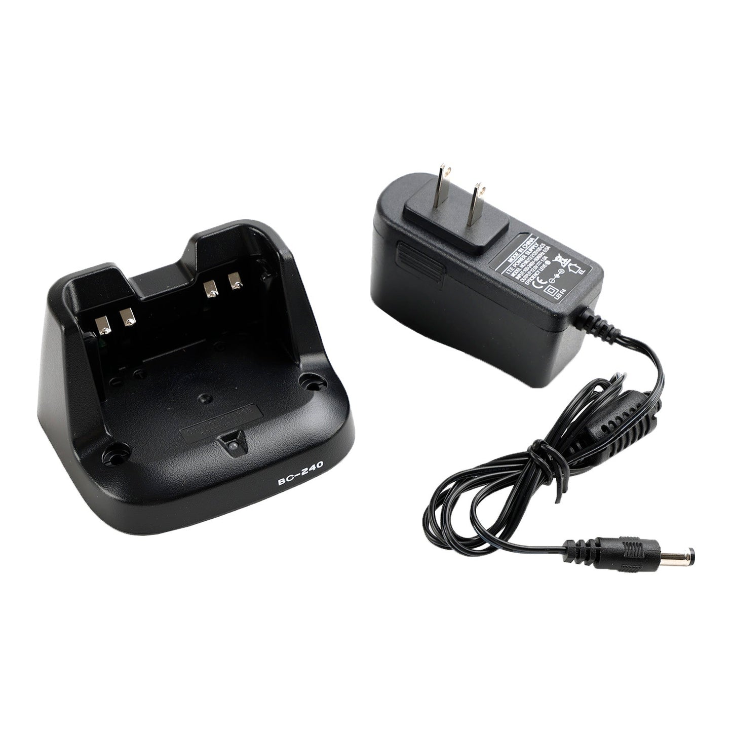 BC-240 Ladeger?t BP-298 Batterie Rapid Dock für ICOM V86 U86 Zweiwegradio US-Stecker