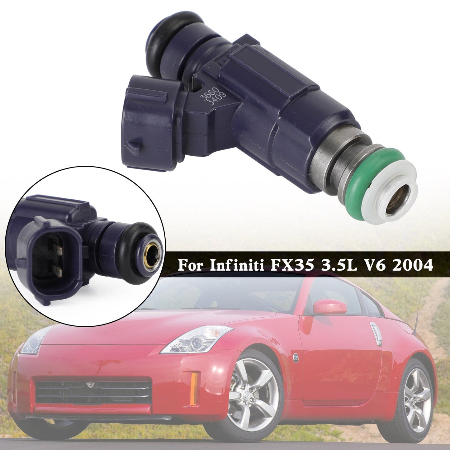 Injecteur de carburant 1 pièces FBJC100 pour Nissan 350Z 2003-04 pour Infiniti G35 2003-2004