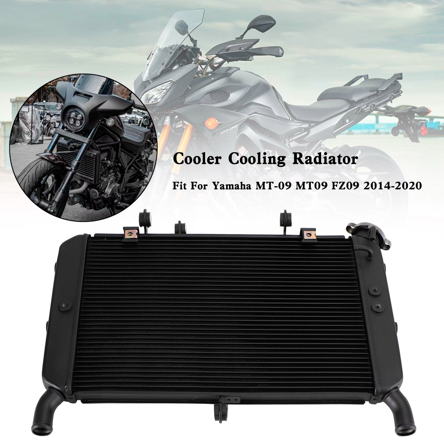 Refroidissement du radiateur Yamaha XSR900 (XSR900GCS) 2016-2021