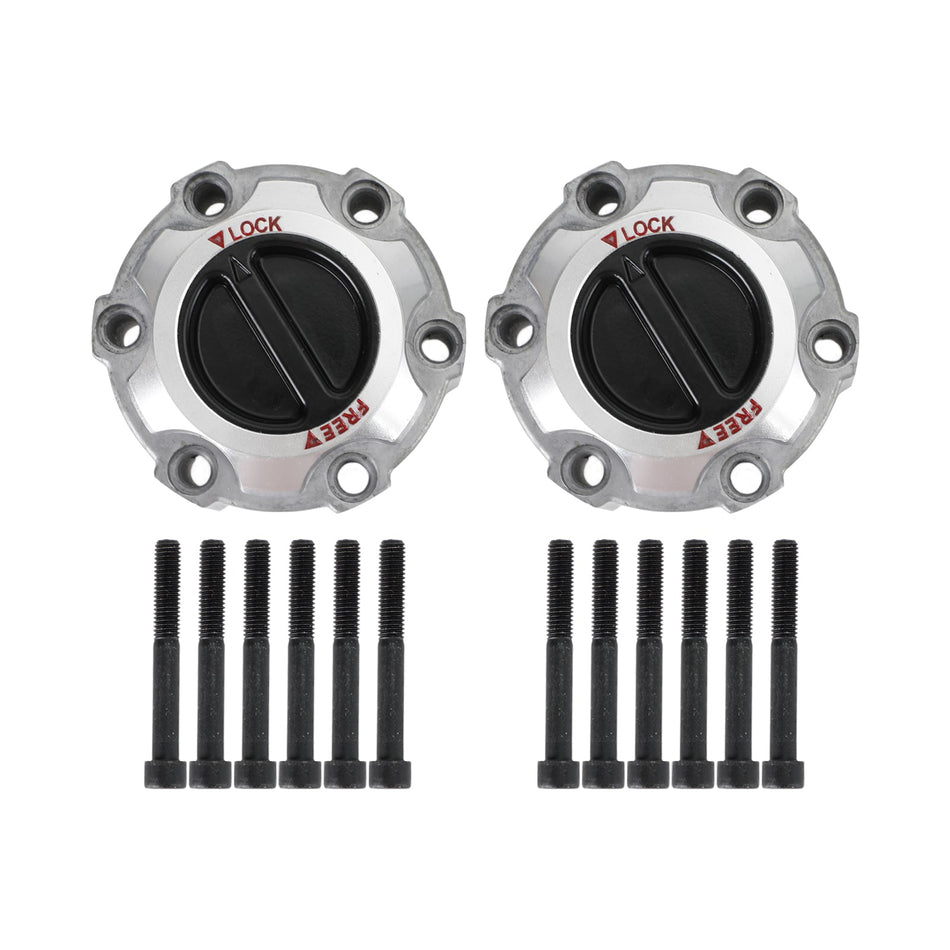 2 Stück 1990–1994 Nissan D21 SE Pickup mit verl?ngerter Kabine, 2-türig, 3,0 l, manuelle Verriegelungsnaben, 28 Spline, 40250–2S610