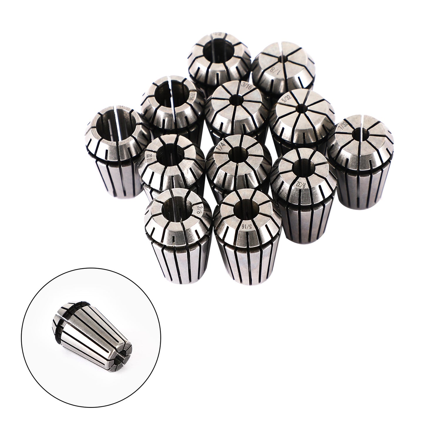 ER20 Spring Collet Set für CNC-Fräsderdermaschine Graviermaschine