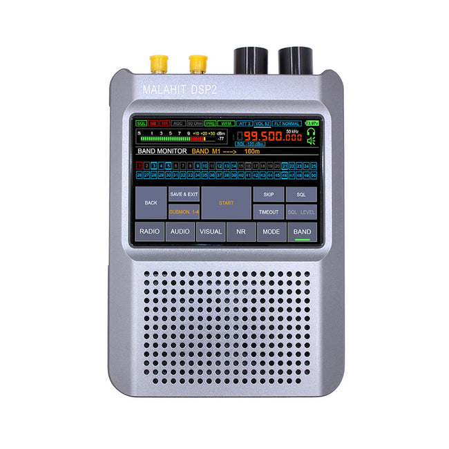 Echte autorisierte Firmware 2.30 Malahit-DSP2-Empfängerradio der zweiten Generation