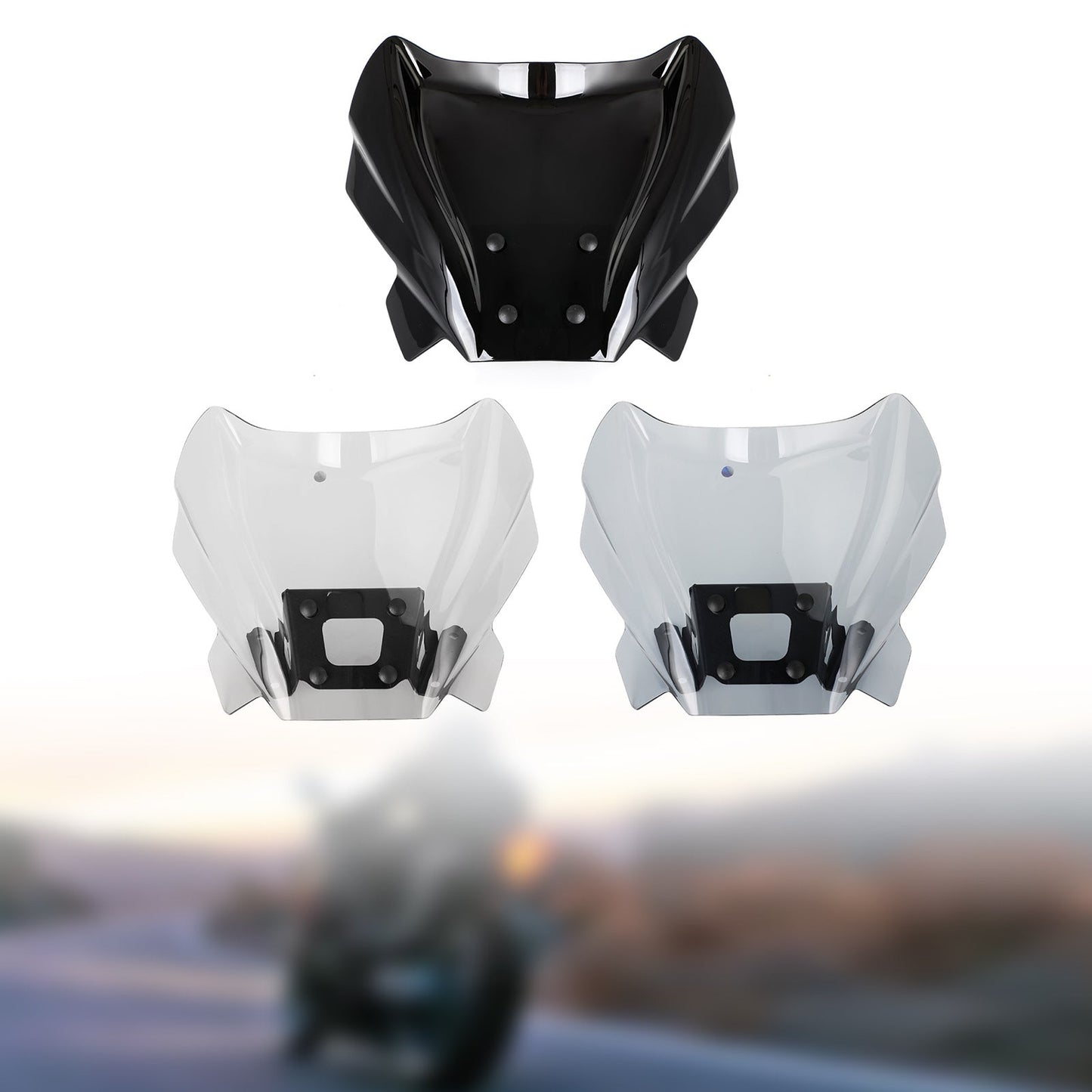 ABS-Motorrad-Windschutzscheiben-Windschutzscheibe für Yamaha MT-09 / MT-09 SP 2021-2022 Generikum