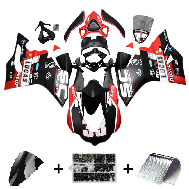 Amotopart Verkleidungsset für Ducati 1299 959 2015–2020, Karosserie, Kunststoff, ABS