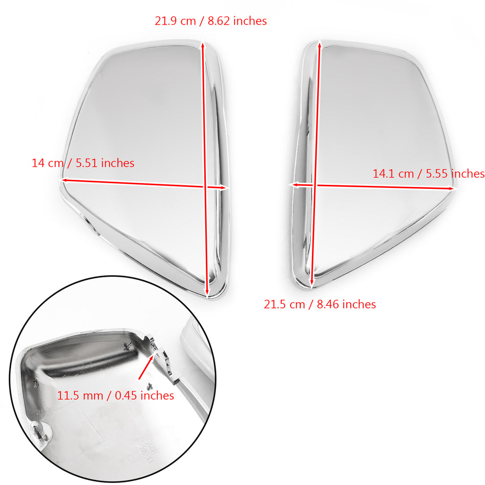 Batterieseitenabdeckung passend für Yamaha ab 1984 XV 700 750 1000 1100 Virago links und rechts