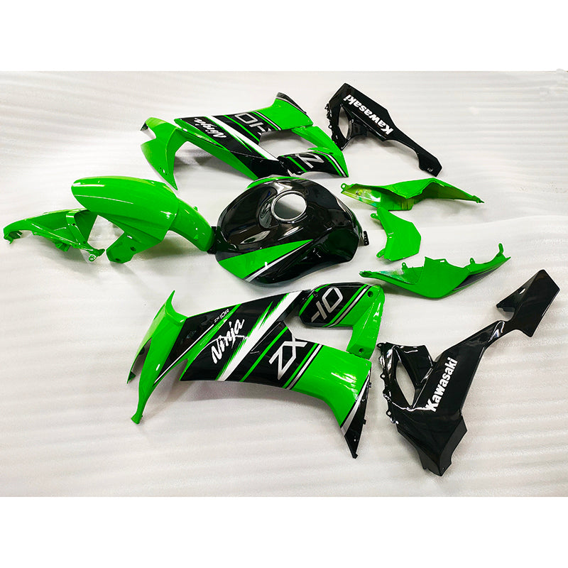 Amotopart Verkleidungsset für Kawasaki ZX6R 636 2009–2012, Karosserie, Kunststoff, ABS