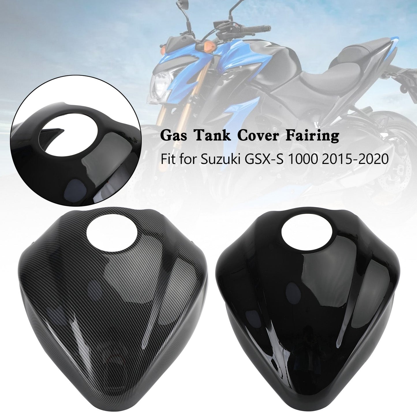 Suzuki GSX-S 1000 GSXS 2015-2020 Protection Bouchon Réservoir Carénage Protection