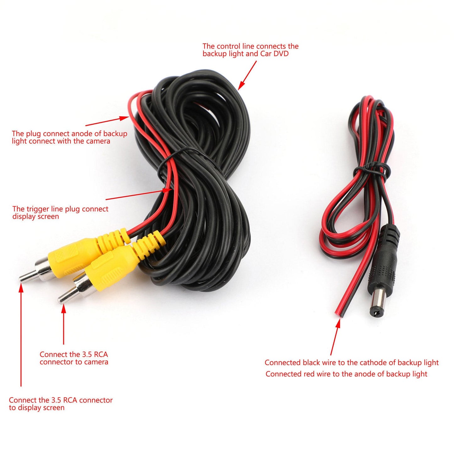 Auto Trajektorie Backup -Kamera Dynamic Moving Guide Line Heckansicht Rückwärtskamera