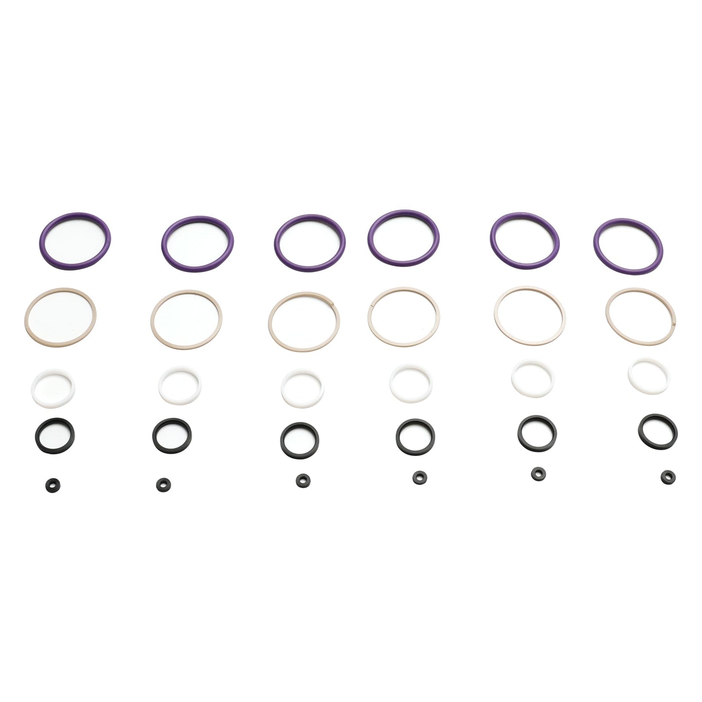 6-teiliges Dichtungs-O-Ring-Set für Einspritzdüsen, passend für Caterpillar C7, passend für CAT C7 intern