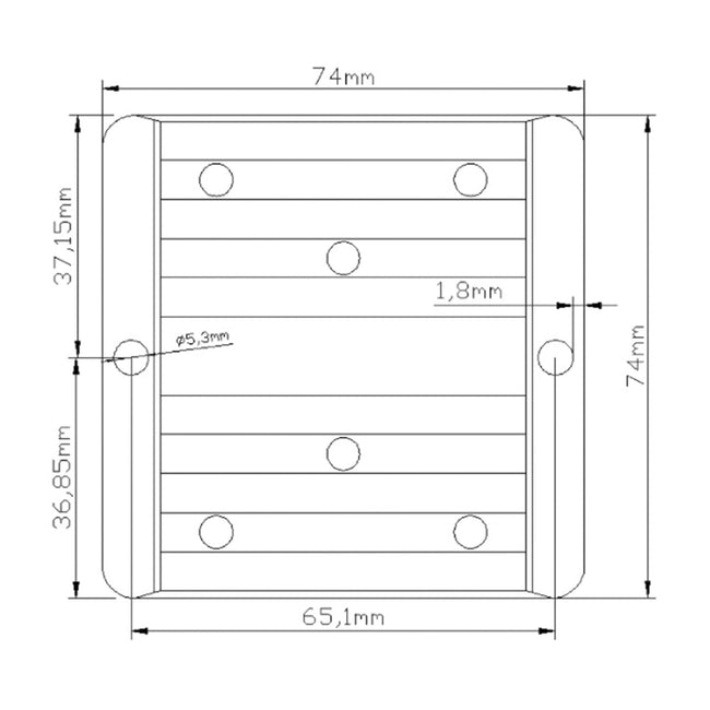 DC-DC 12V-13,8V 10A 138W Step Up Netzteil Konverter Regler Wasserdicht