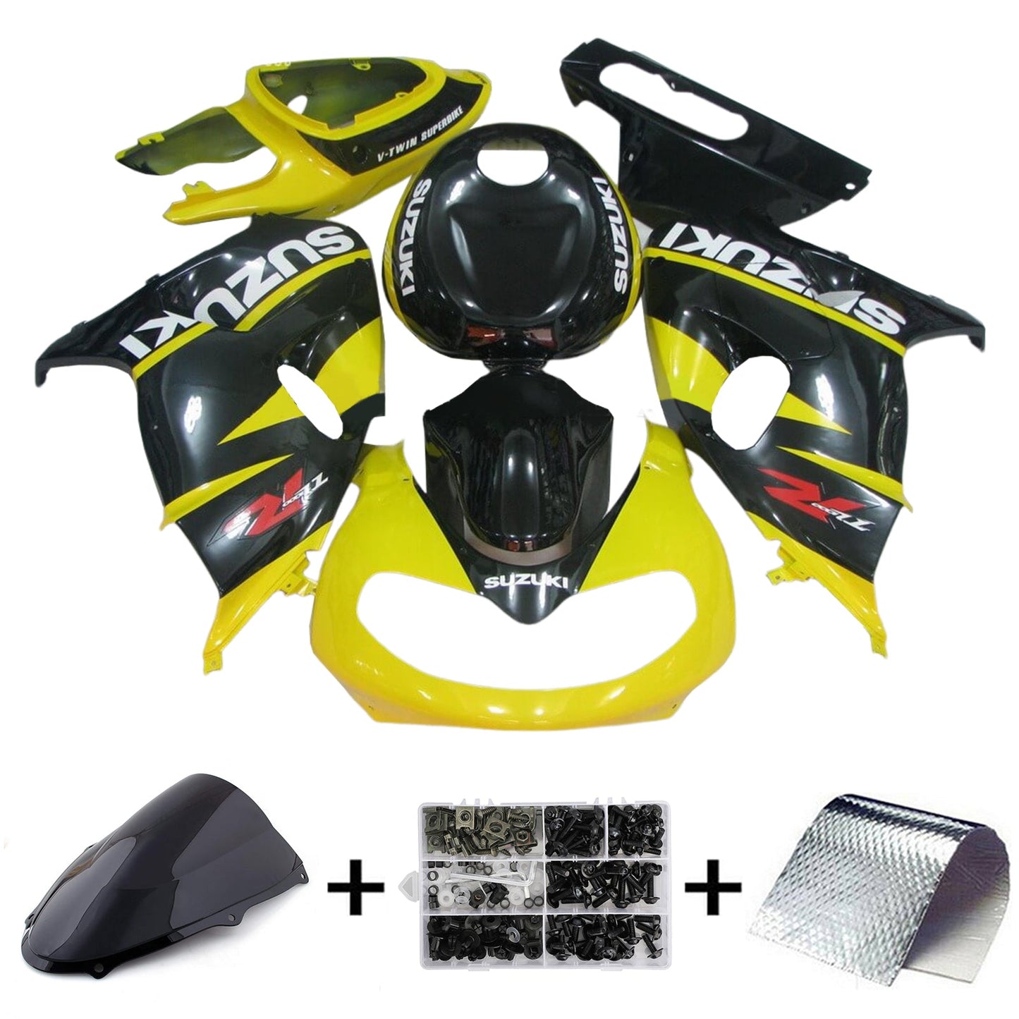 1998–2003 Suzuki TL1000R Einspritzverkleidungs-Set, Karosserie, Kunststoff, ABS