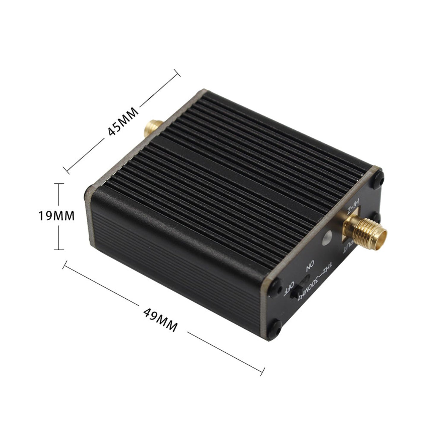 Hochohmiger Verstärker für SDR Walkie Talkie Donut AM MW/SW Antenne HackRF One